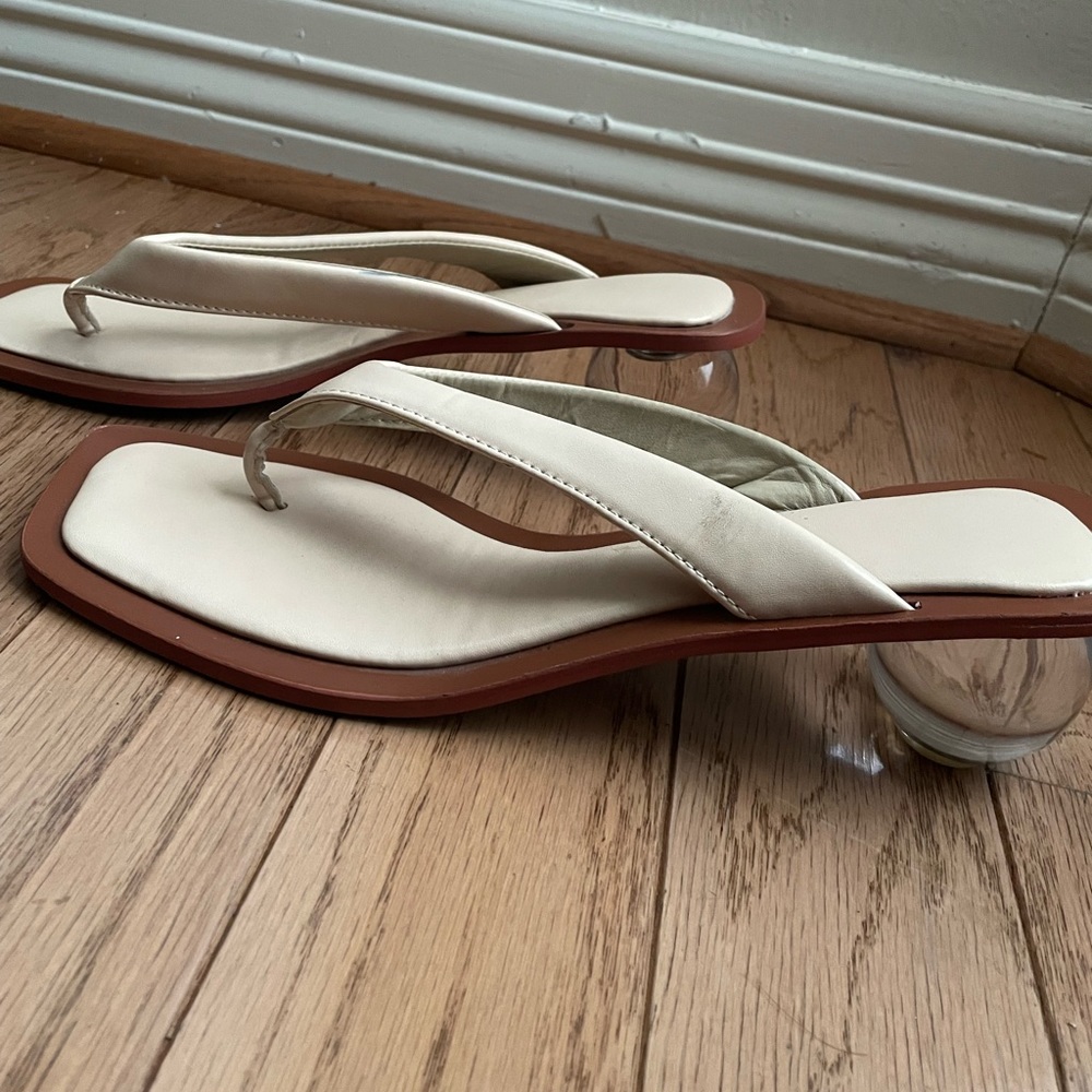 Cult Gaia inspired heeled sandals.
